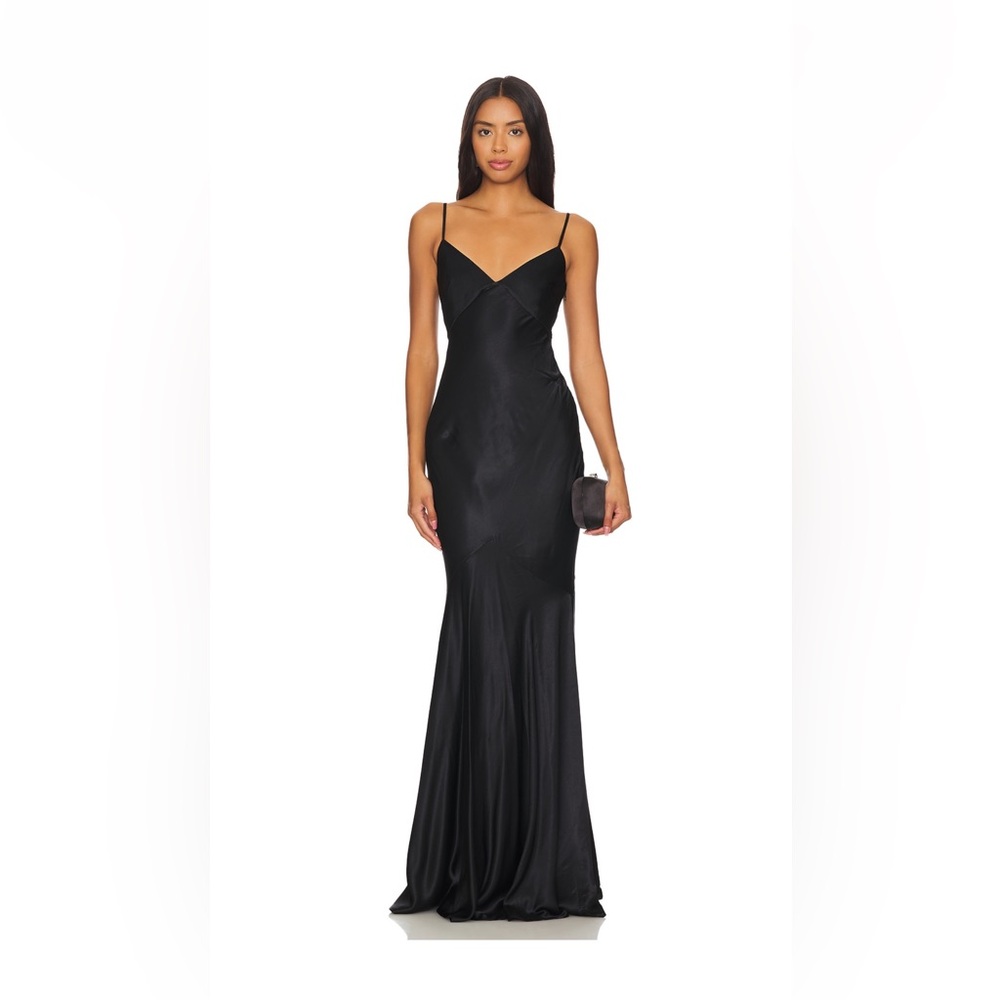 Lovers + Friends Anderson Gown in Black